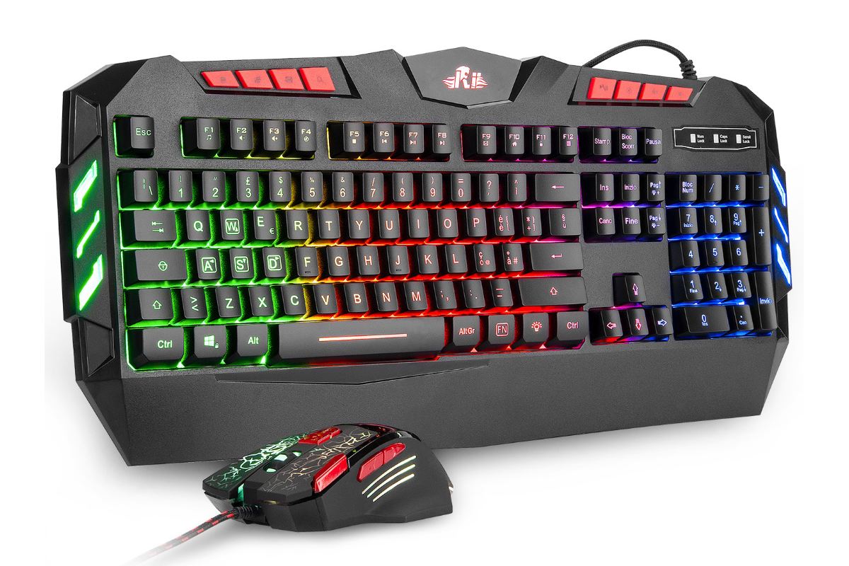 Kit Tastiera & Mouse Gaming