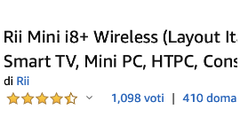 Rii Mini i8+ Wireless